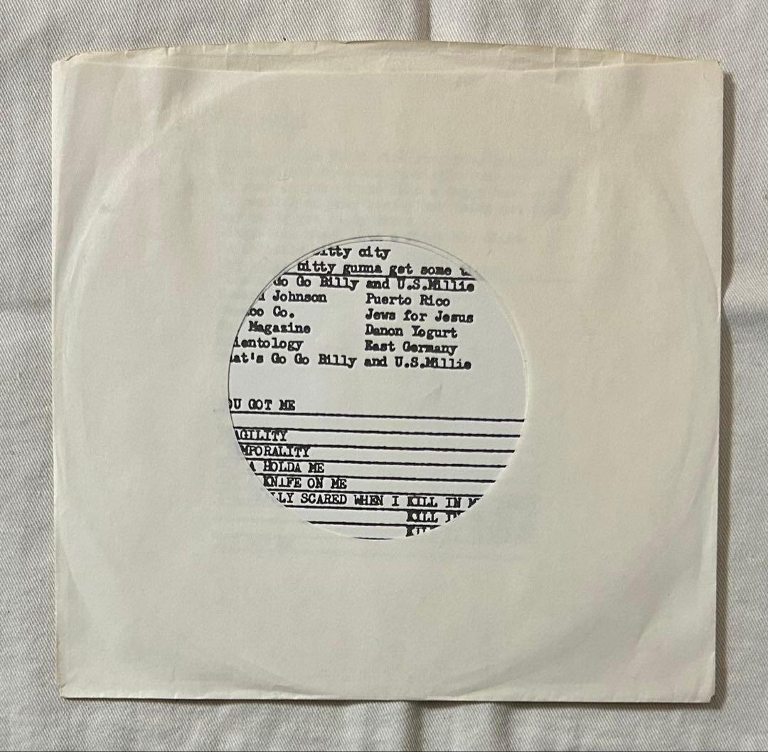 99 Records、Sonic Youth、No Wave関連オリジナル 7”