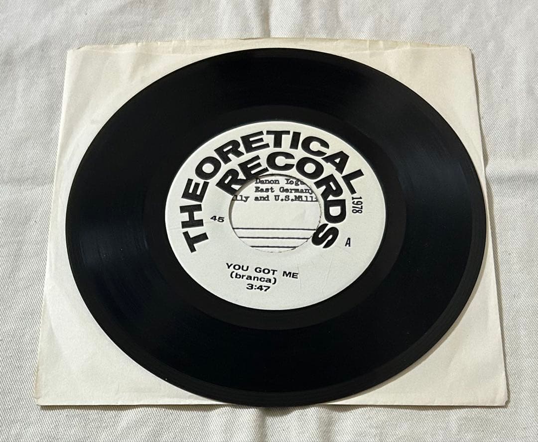 99 Records、Sonic Youth、No Wave関連オリジナル 7”