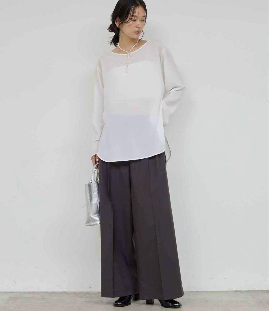 2025 GALLARDAGALANTEラウンドブラウスTee