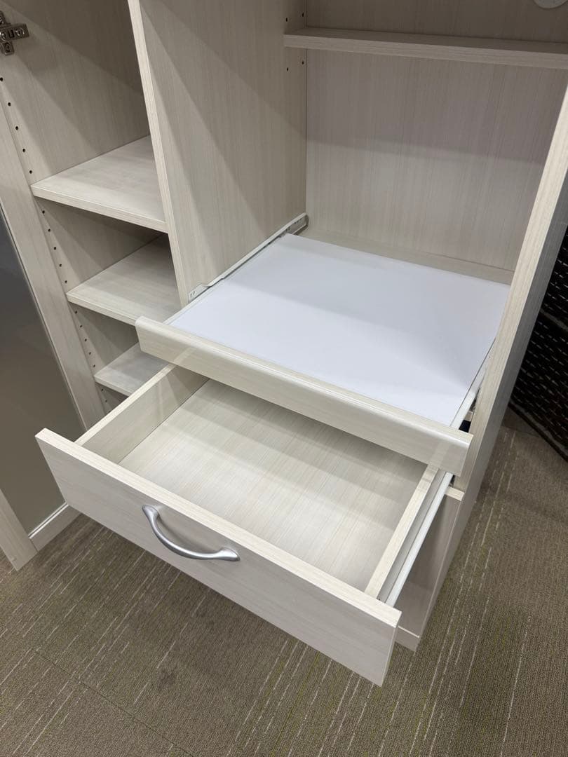 【洗浄消毒作業済】【美品】ニトリ　レンジ台　ブリエ　NRE 10575 食器棚