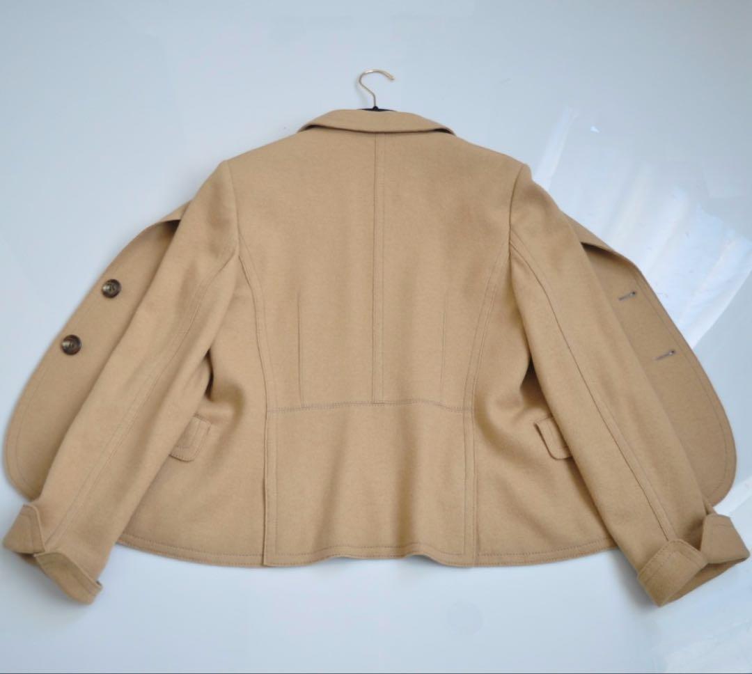 バーバリーロンドン ♡ ウール テーラードジャケット キャメル
