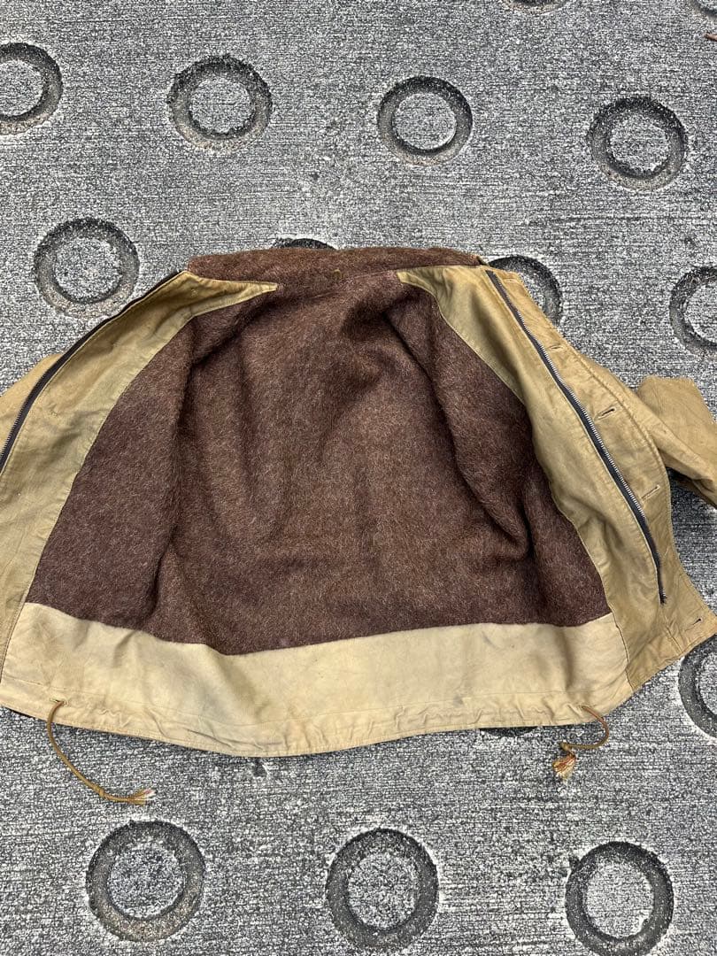 ゆ*ん様 40s USN N-1 デッキジャケット　ブルゾン　ミドル丈　ステンシ