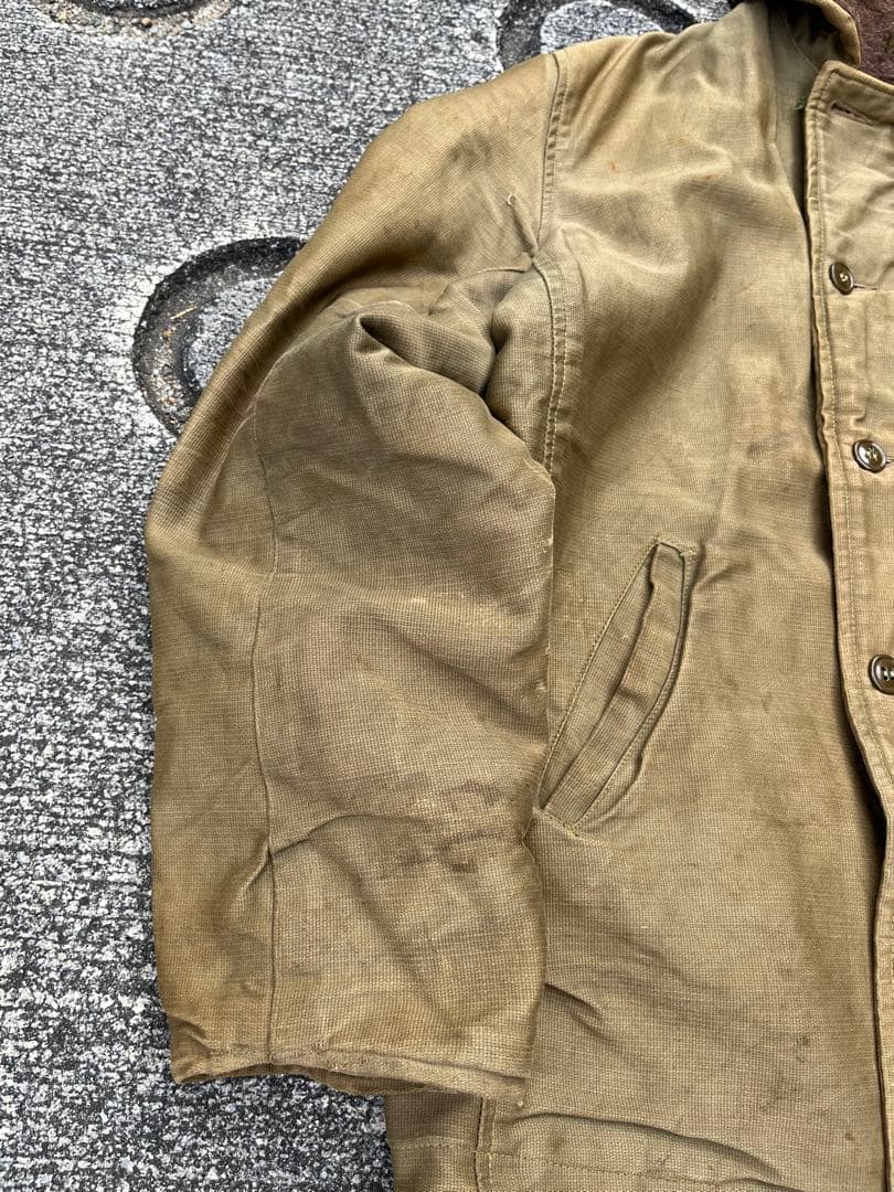 ゆ*ん様 40s USN N-1 デッキジャケット　ブルゾン　ミドル丈　ステンシ