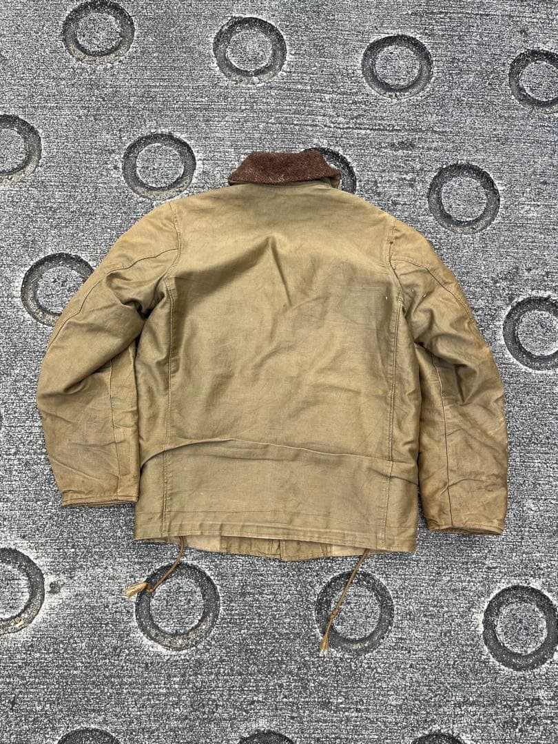 ゆ*ん様 40s USN N-1 デッキジャケット　ブルゾン　ミドル丈　ステンシ