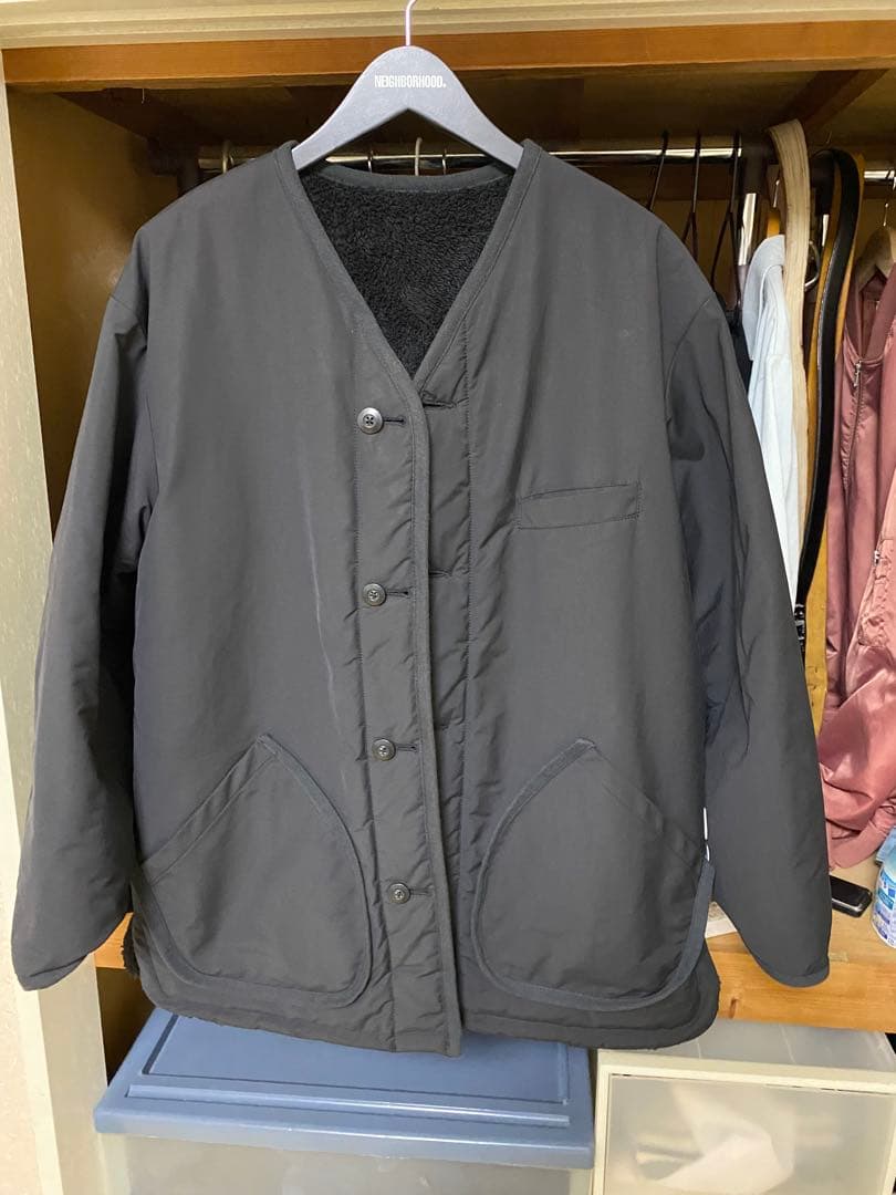 UNFRM OUTDOOR STANDARD ノーカラーリバーシブルジャケット