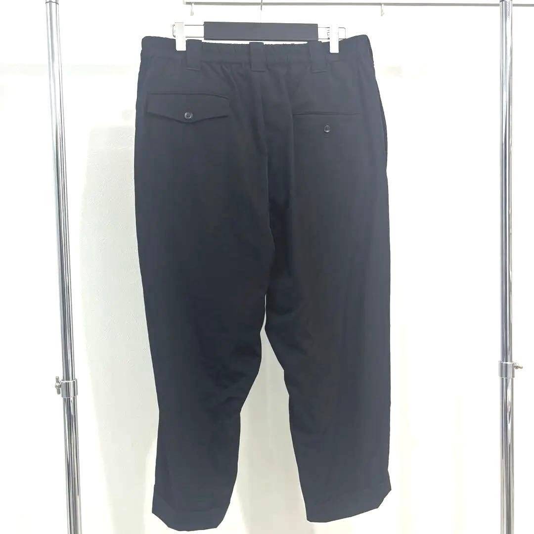 【18ss】ボールファスナー付裾マッキンパンツ　yohjiyamamoto