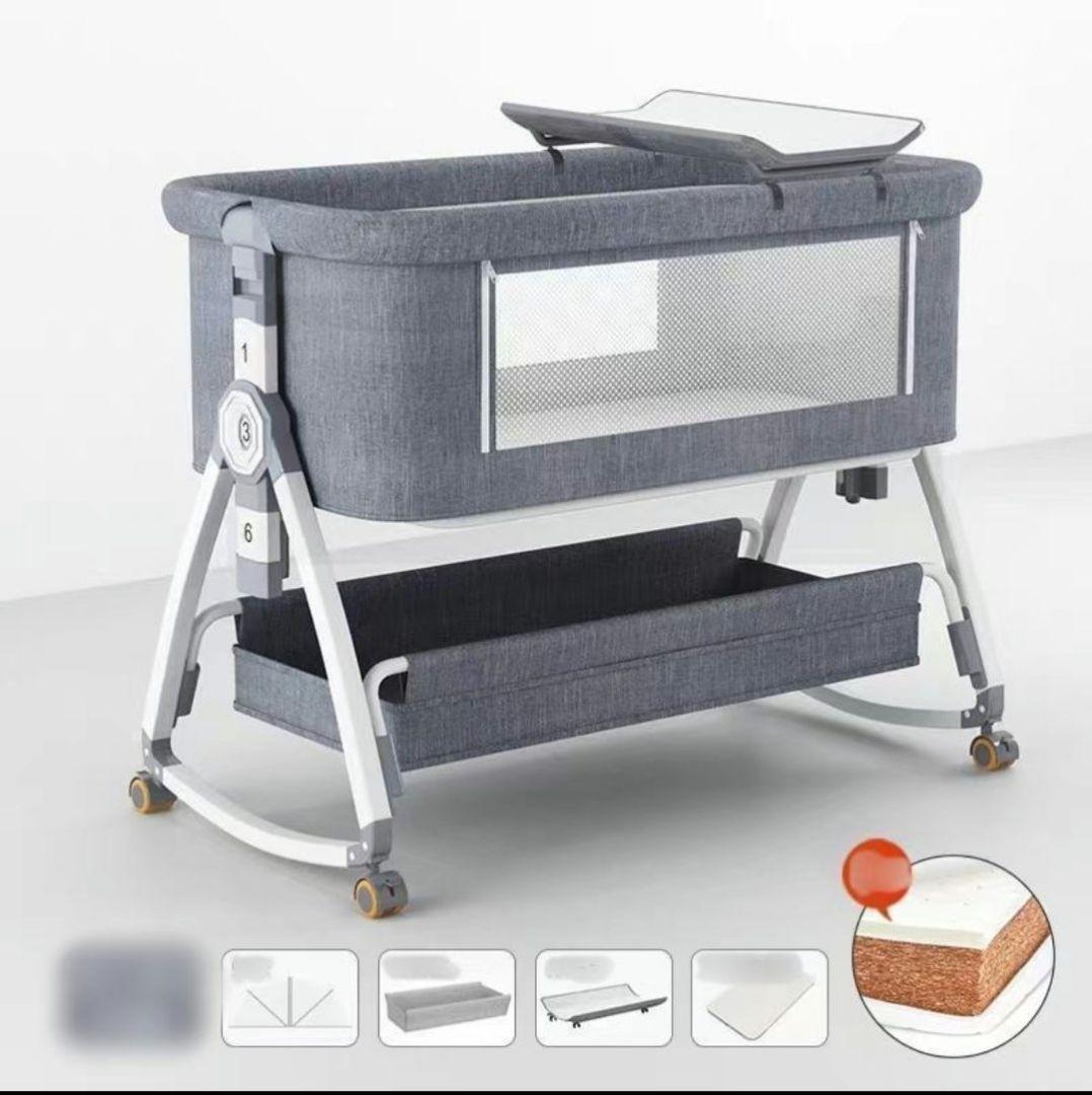 限定値下げ【美品】ベビーベッド 添い寝 持ち運び ゆりかご インベット セット