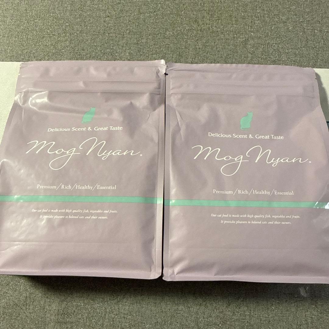 モグニャンプレミアムキャットフード×2個