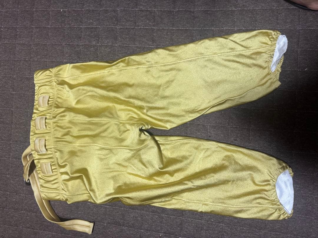 KAISERS ゴールド アメリカンフットボール試合用パンツ