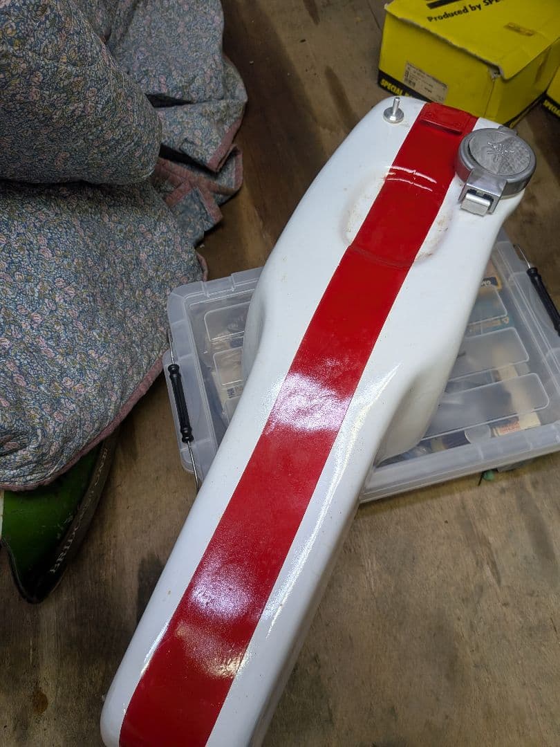 ヤマハ　TA125　タンク