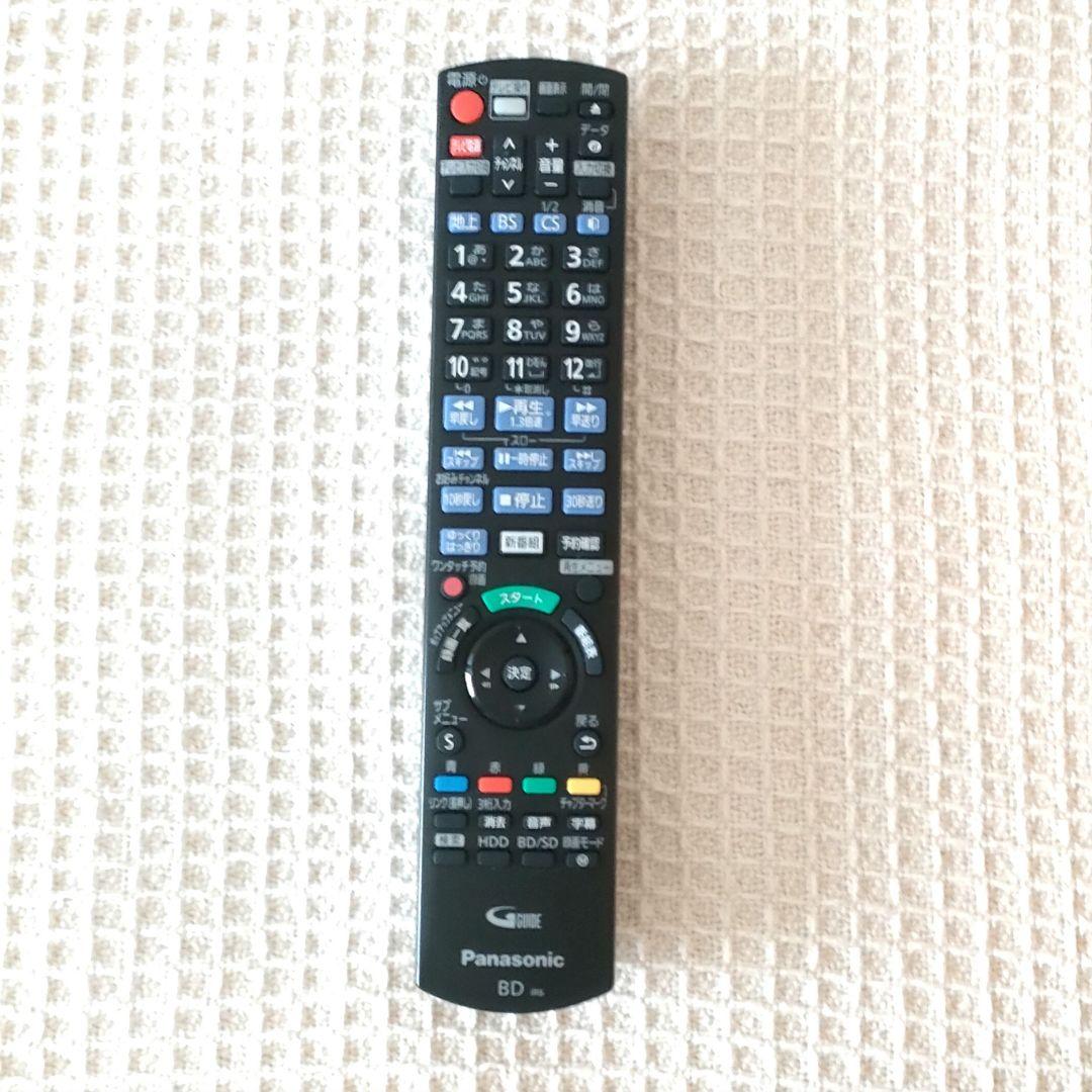 1TB 2チューナー Panasonicブルーレイレコーダー／オマケBD-R 付