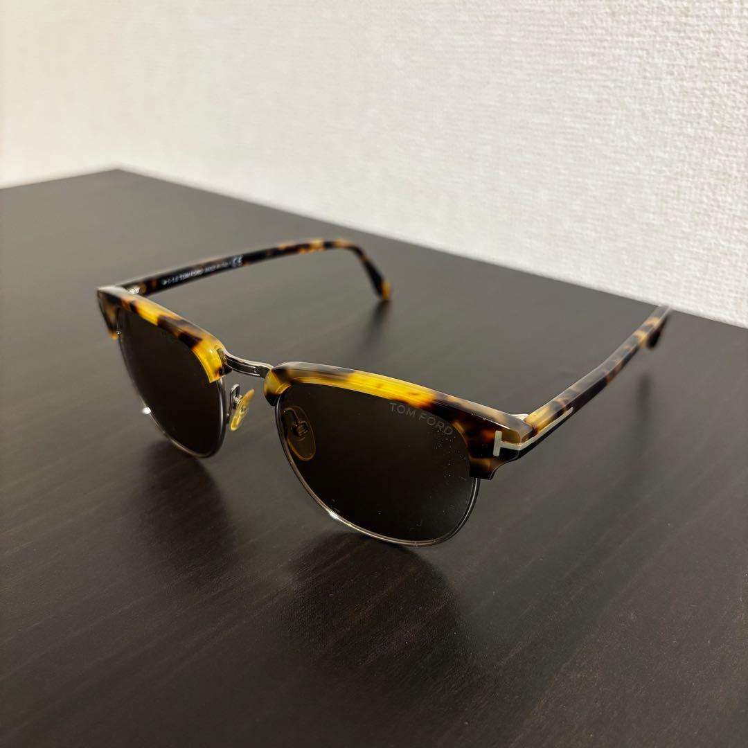 TOM FORD サングラス ブラウン/ブラック ケース付き