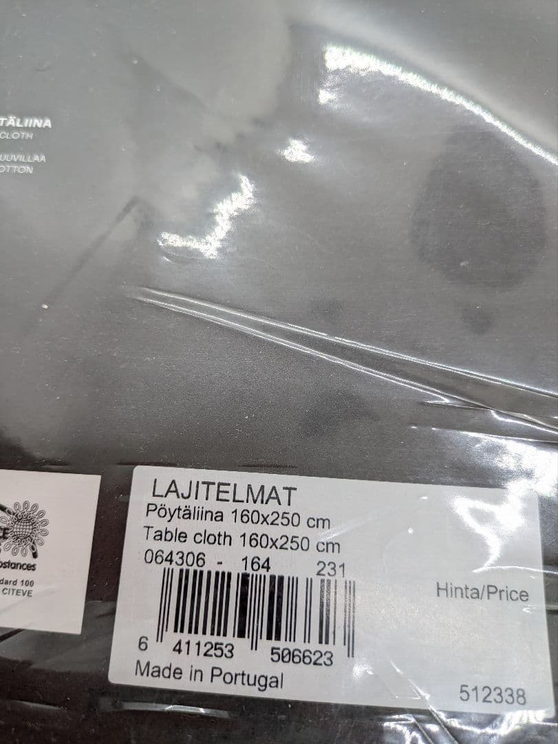 マリメッコ ルミマルヤ テーブルクロス 160×250cm