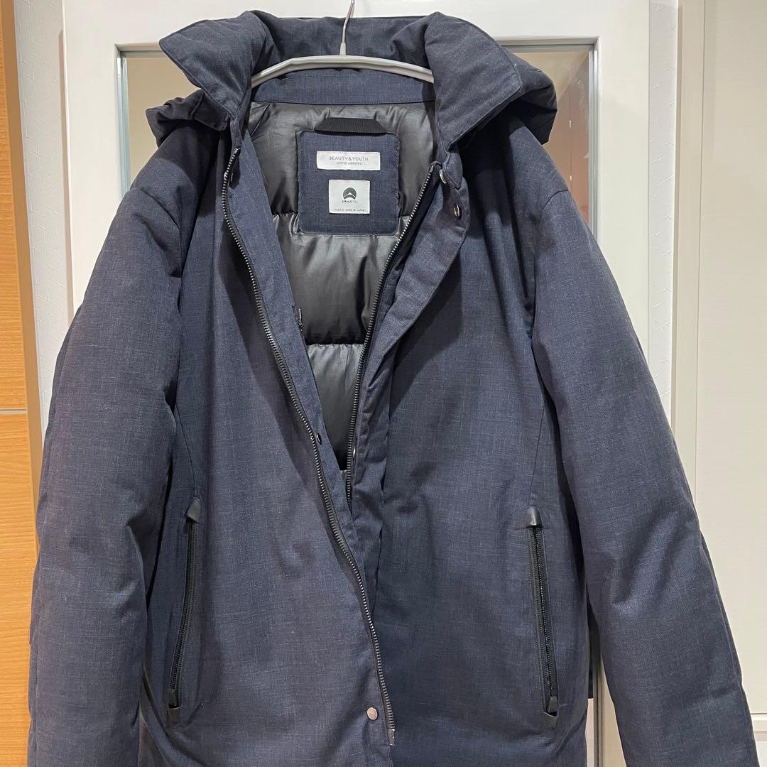 【美品】BEAUTY&YOUTH 小松マテーレTW ダウンコートM