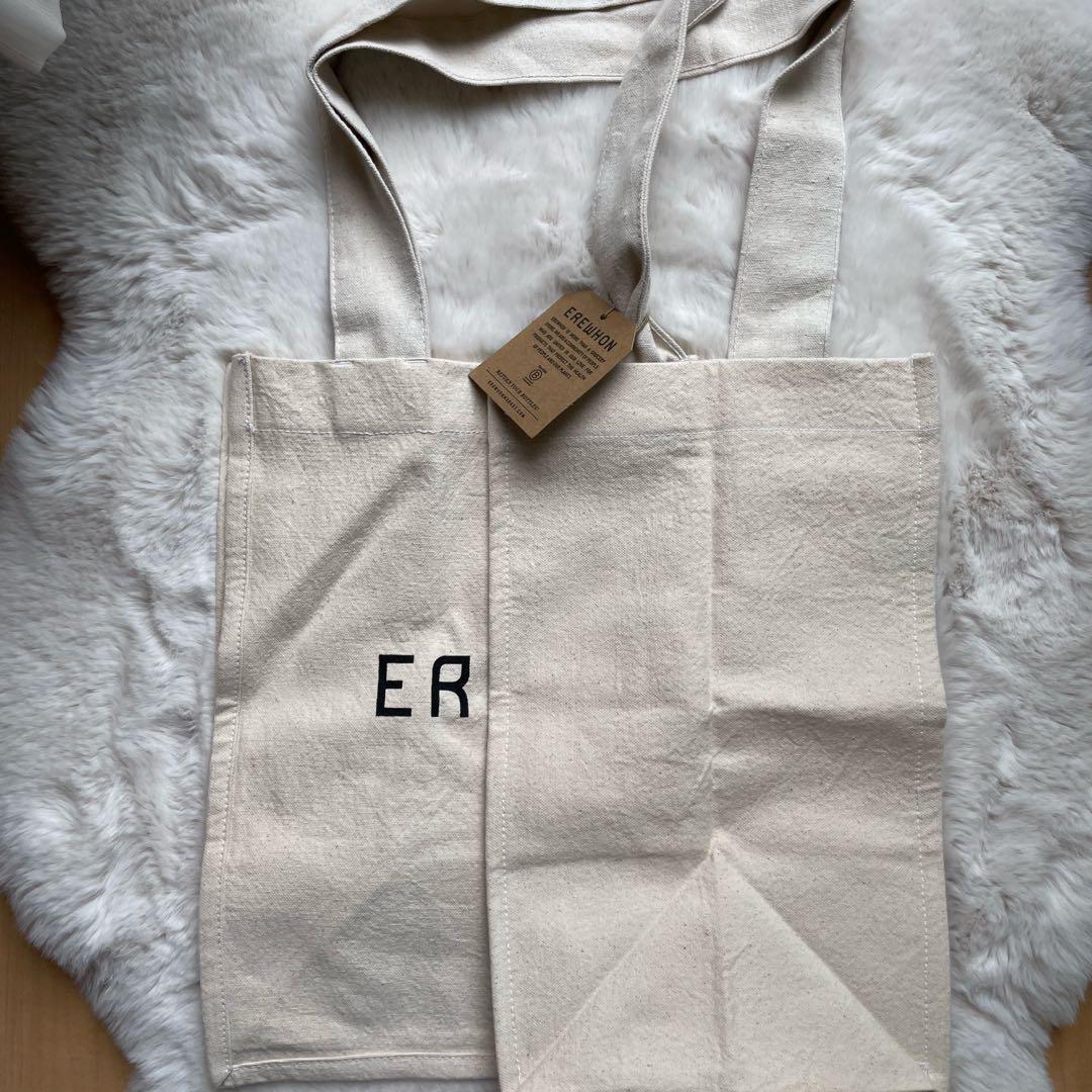 EREWHON エコバッグ ナチュラルホワイト　まとめ買い可能