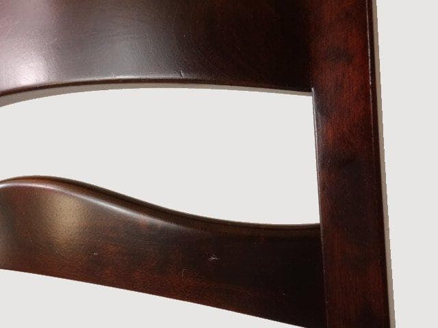 北海道民芸家具　HM645　ラダーバックチェア　再塗装済　USED