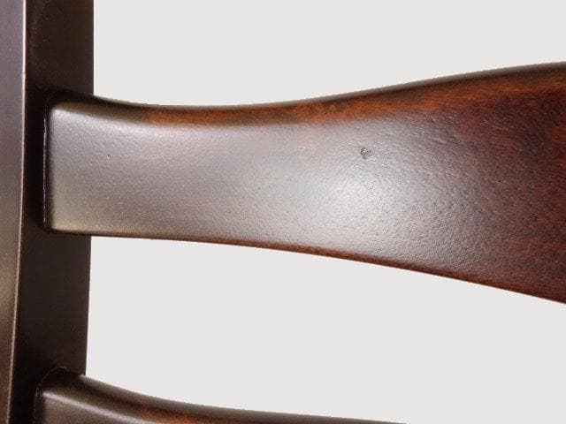 北海道民芸家具　HM645　ラダーバックチェア　再塗装済　USED