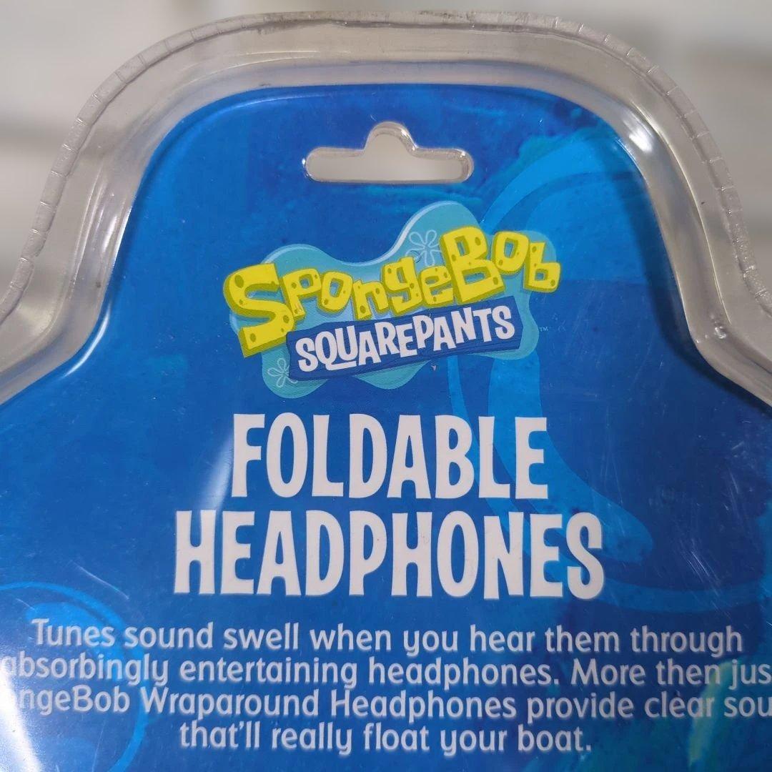【未開封】iHip スポンジボブ 折りたたみヘッドフォン