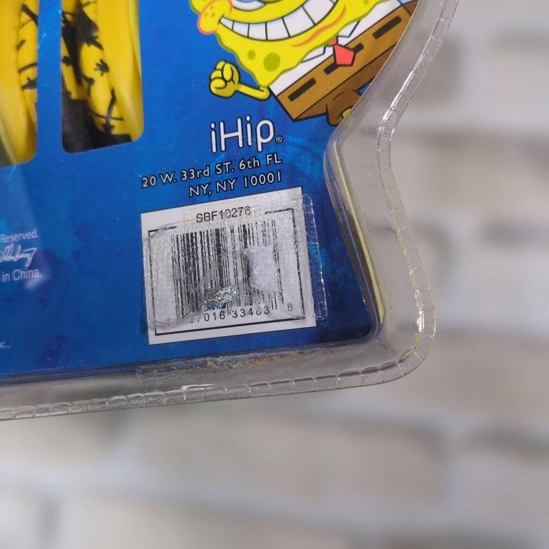 【未開封】iHip スポンジボブ 折りたたみヘッドフォン