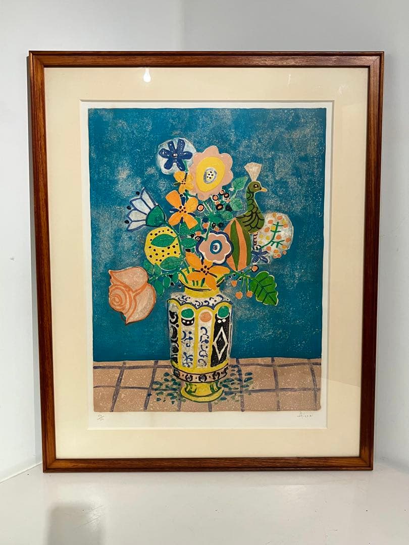 ポール・アイズピリ、大判リトグラフ、Aizpiri、自筆サイン、カルダー、