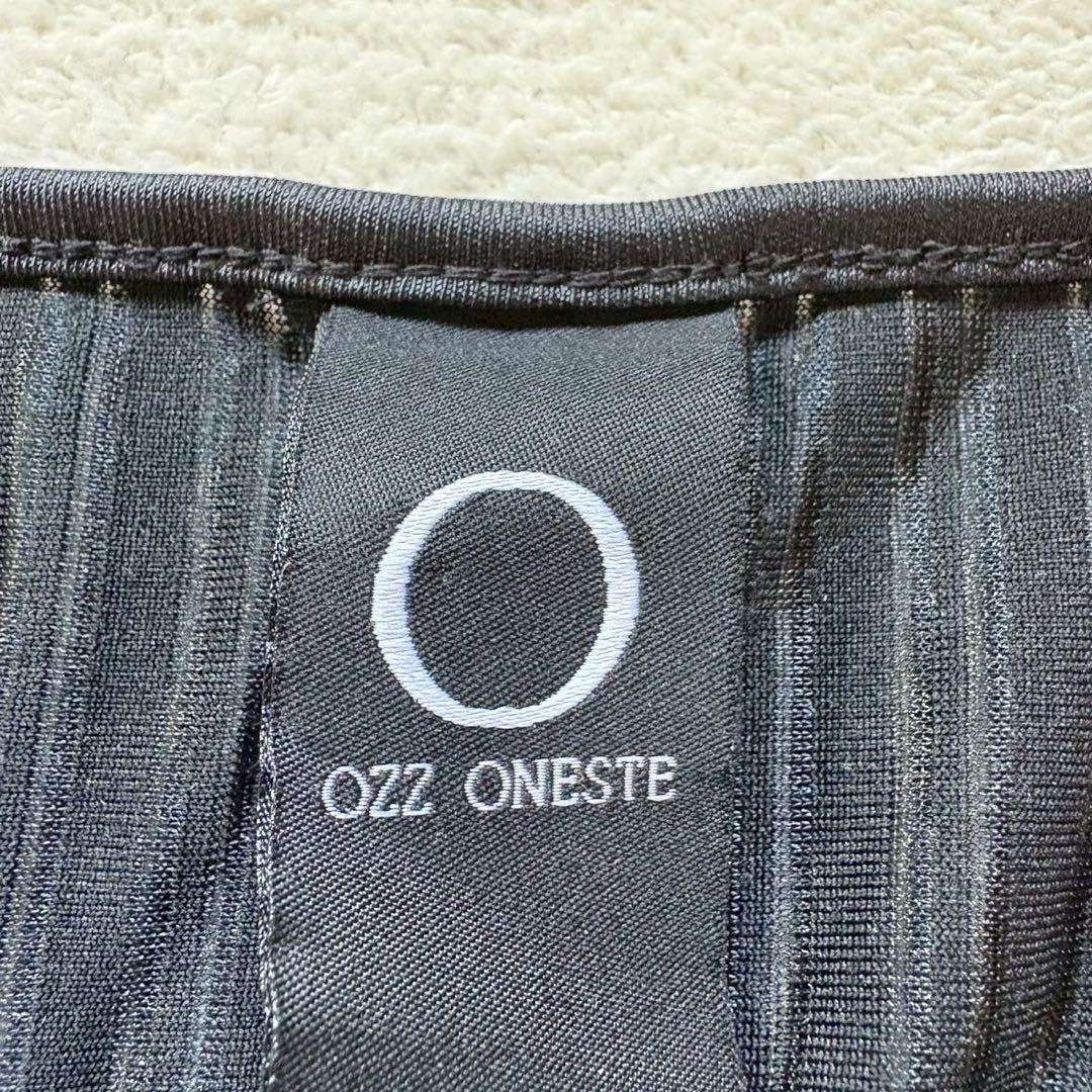 OZZ ONESTE オッズオン 長袖トップス レースアップ チャイナ 和柄 花