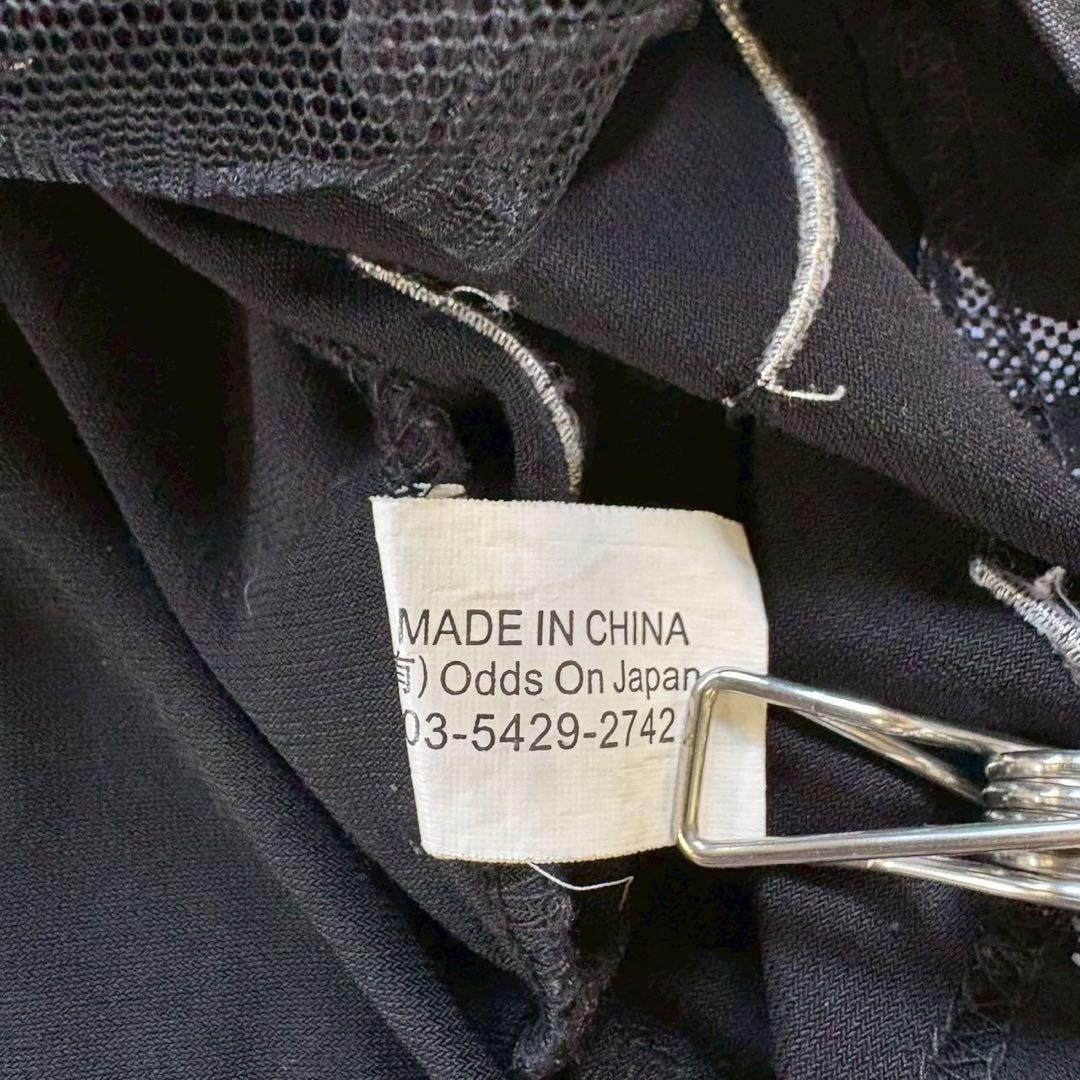 OZZ ONESTE オッズオン 長袖トップス レースアップ チャイナ 和柄 花