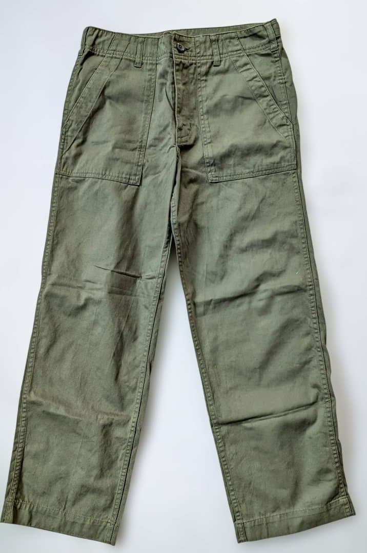 美品✩Spick&Span ルーズベイカーパンツ　カーキ サイズ38