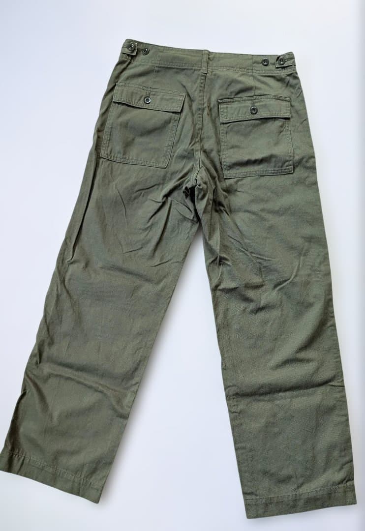 美品✩Spick&Span ルーズベイカーパンツ　カーキ サイズ38