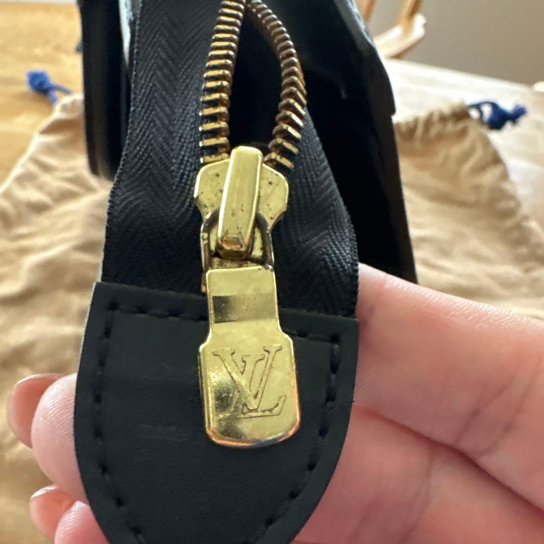 Louis Vuitton エピ　ノワール　リヴィエラハンドバッグ　保存袋付き