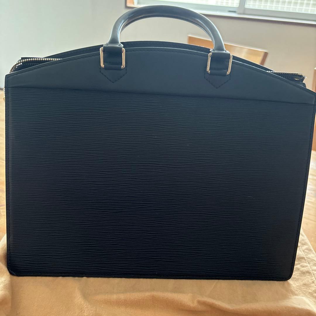 Louis Vuitton エピ　ノワール　リヴィエラハンドバッグ　保存袋付き