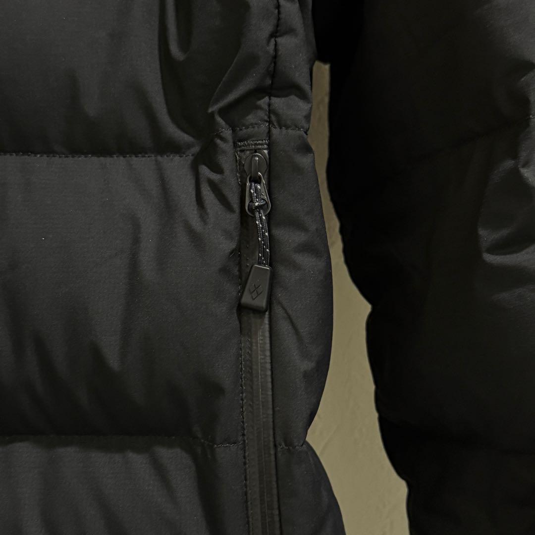 モンベル パーマフロスト ライトダウンパーカ メンズM ブラック ゴアテックス