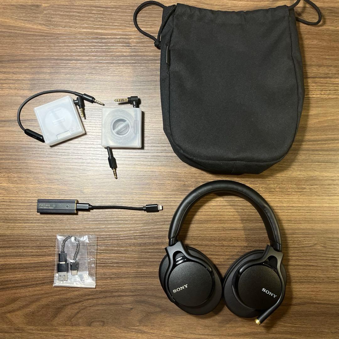 SONY 有線ヘッドホン MDR-1AM2 （DAC FiiO KA3付）