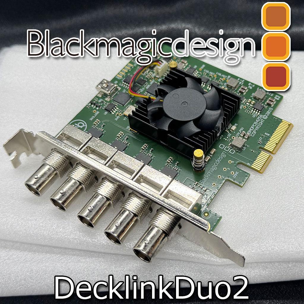 【Blackmagic Design】 DeckLink Duo 2
