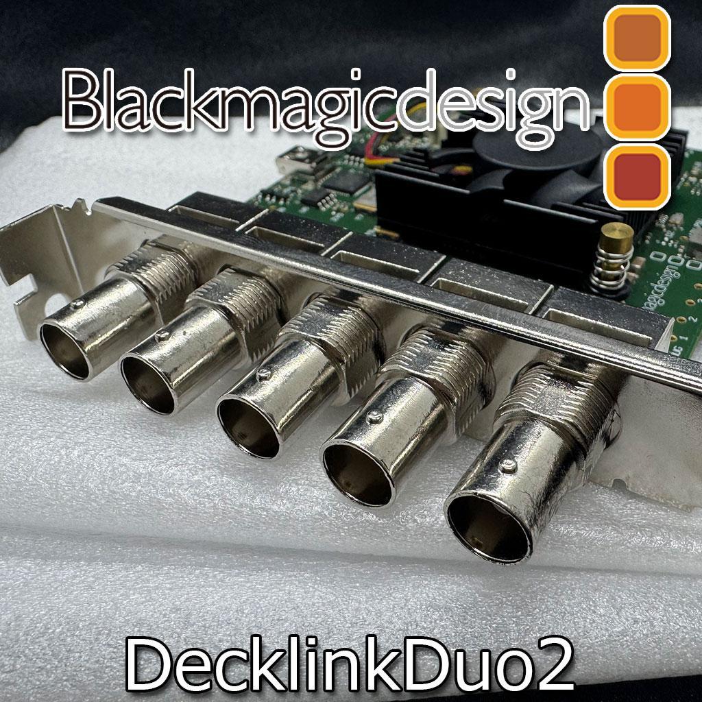 【Blackmagic Design】 DeckLink Duo 2