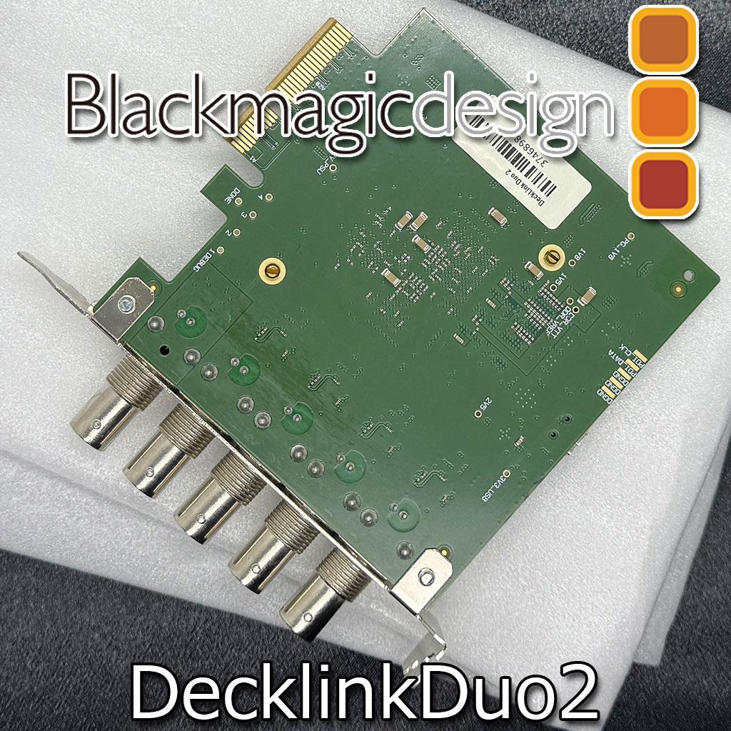 【Blackmagic Design】 DeckLink Duo 2