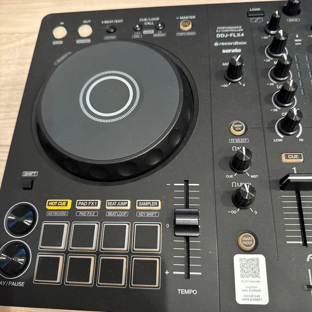 【美品・動作確認済】Pioneer DJ DDJ-FLX4 PC接続可 即戦力