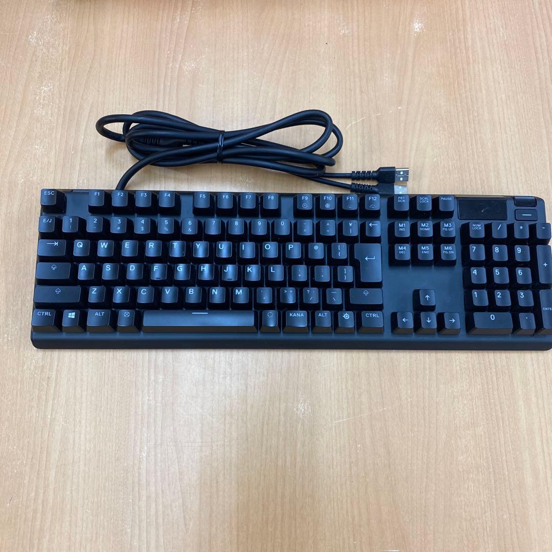 11)スティールシリーズ エイペックスプロ ゲーミングキーボード