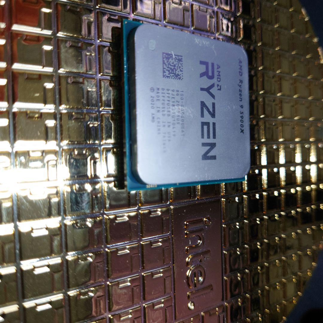 AMD Ryzen 9 5900X 動作未確認