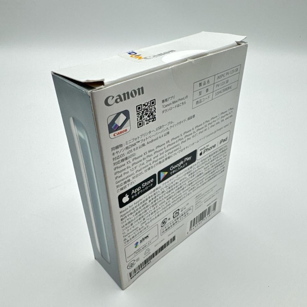 Canon PV-123-SB ミニフォトプリンター iNSPiC