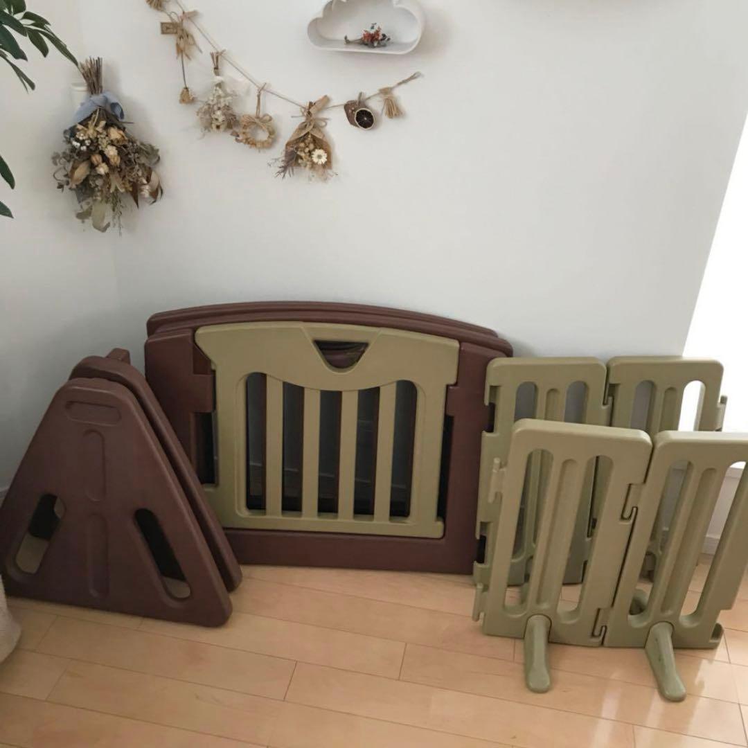 日本育児　キッズパーテーション　ベビーフェンス　ベビーゲート