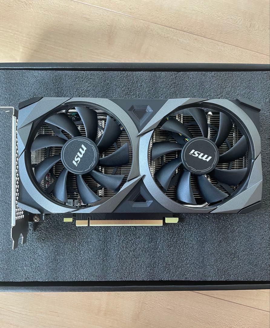 グラフィックボード・グラボ・ビデオカード MSI GeForce RTX 3060 VENTUS 2X XS
