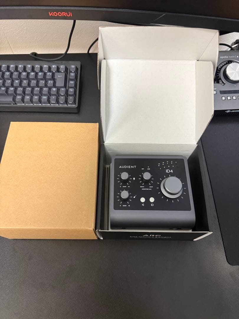 Audient USB iD4MKII オーディオ インターフェイス