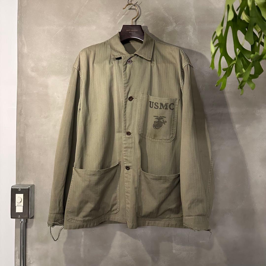 ち*ん様 大戦期 40s USMC P-41 ユーティリティジャケット ミリタリ