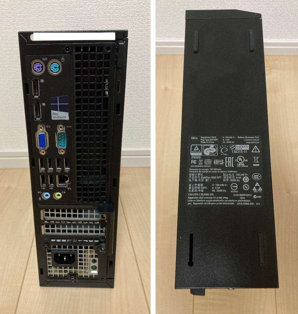 Windowsデスクトップ Dell OptiPlex9020 i5/8GB/SSD120GB Win11