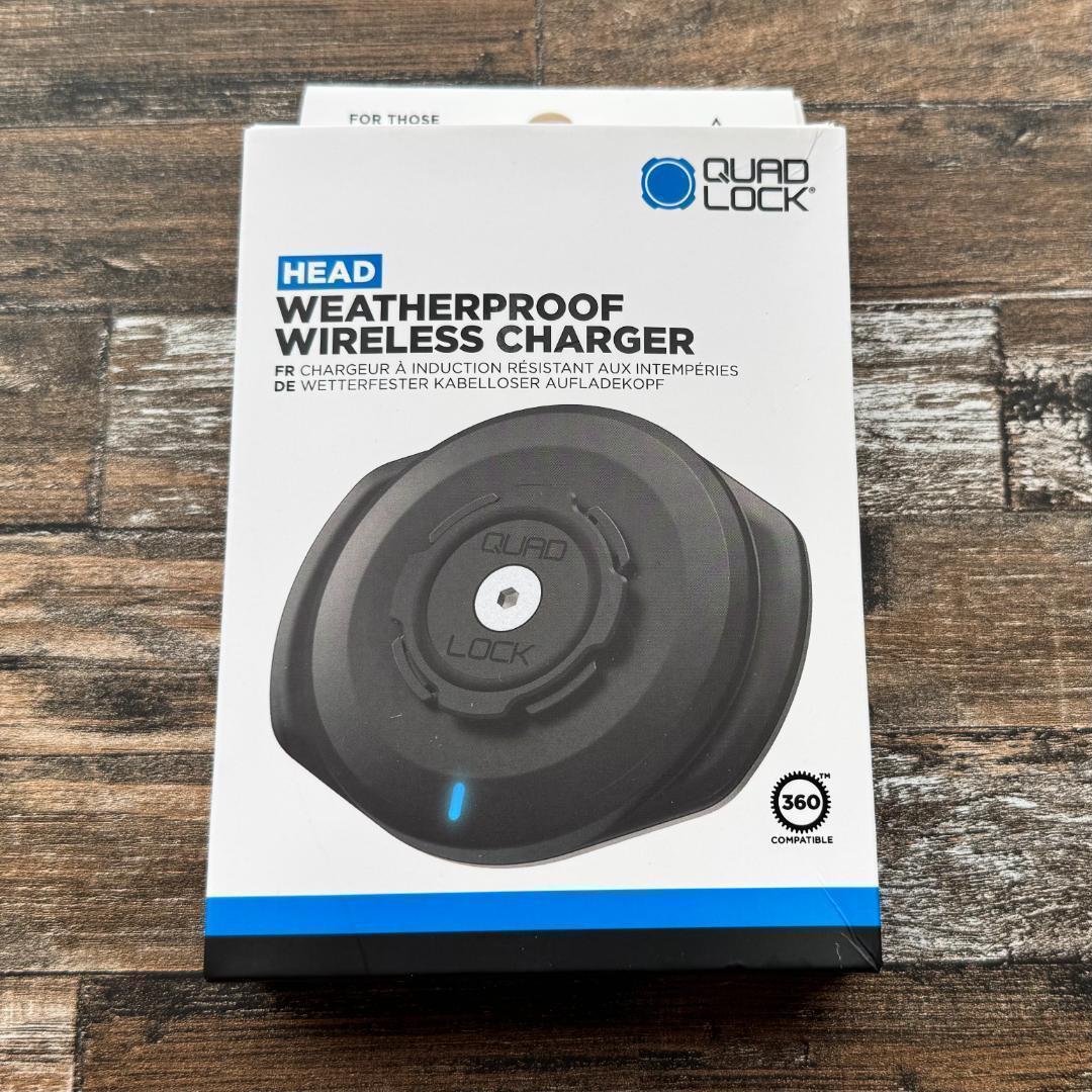 クアッドロック QuadLock 防水ワイヤレス充電ヘッド