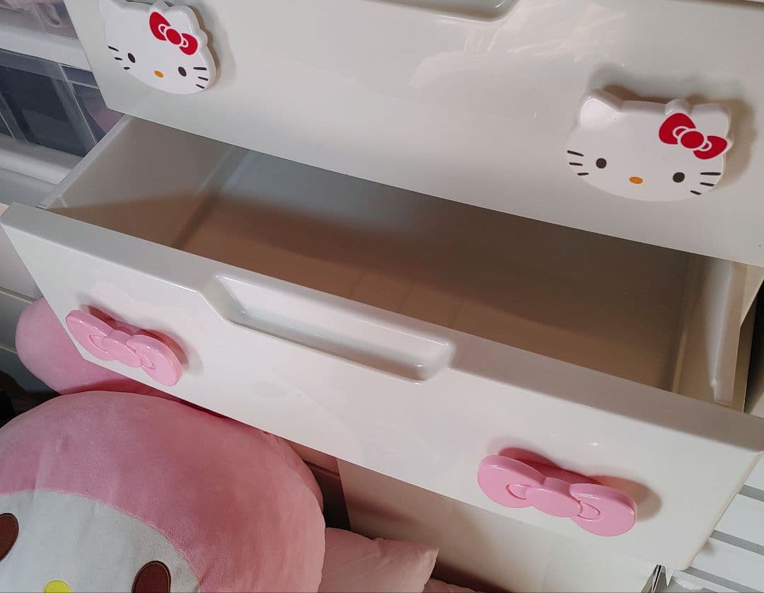 特価！！ アイリスオーヤマ ハローキティ 5段 チェスト タンス 洋服タンス