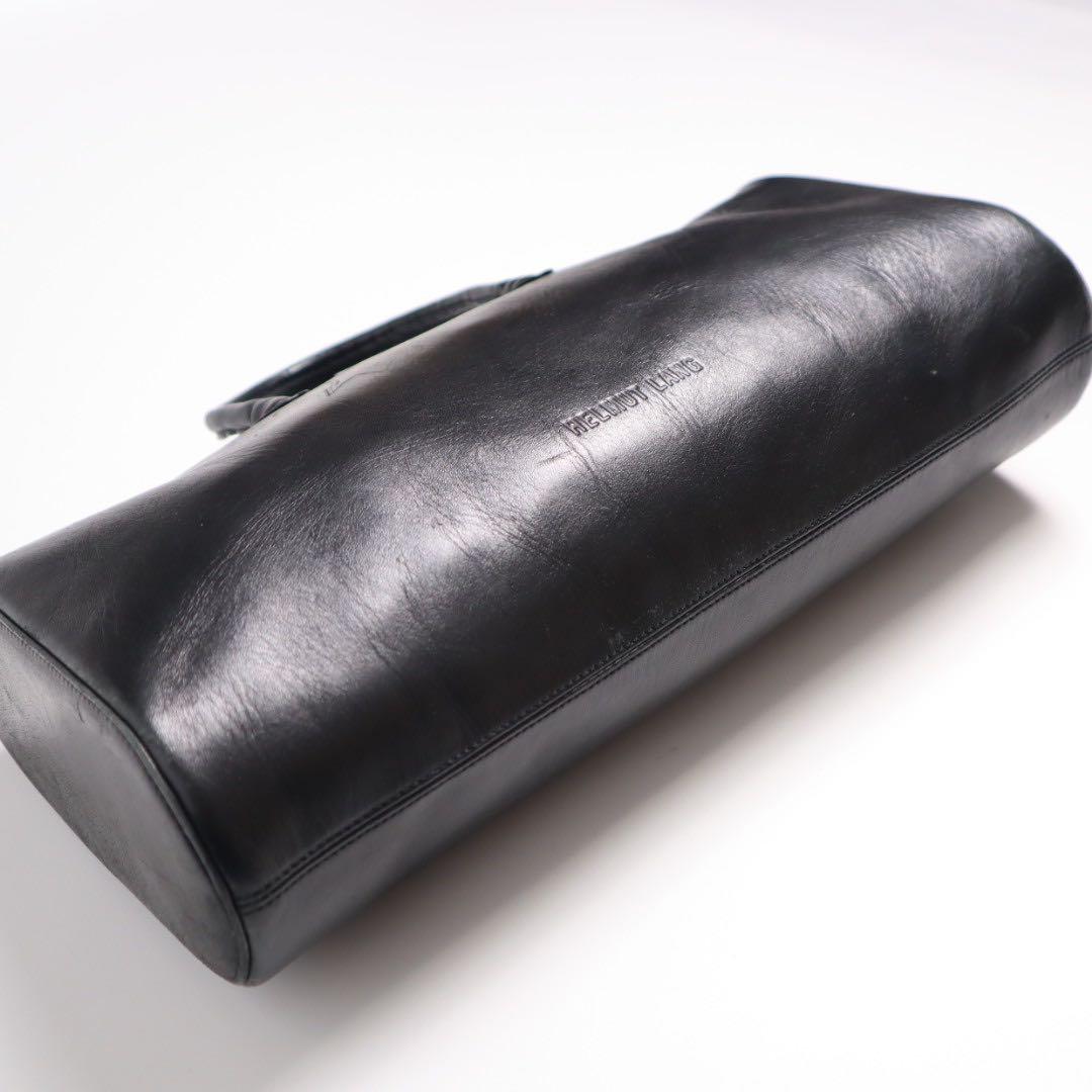 90s HELMUT LANG ヘルムートラング 本人期 ミニボストンバッグ