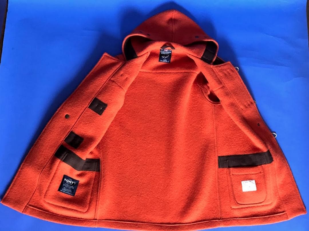 ＜希少カラー＞⭐️美品⭐️グローバーオール⭐️ダッフルコート【MONTY】オレンジ/S