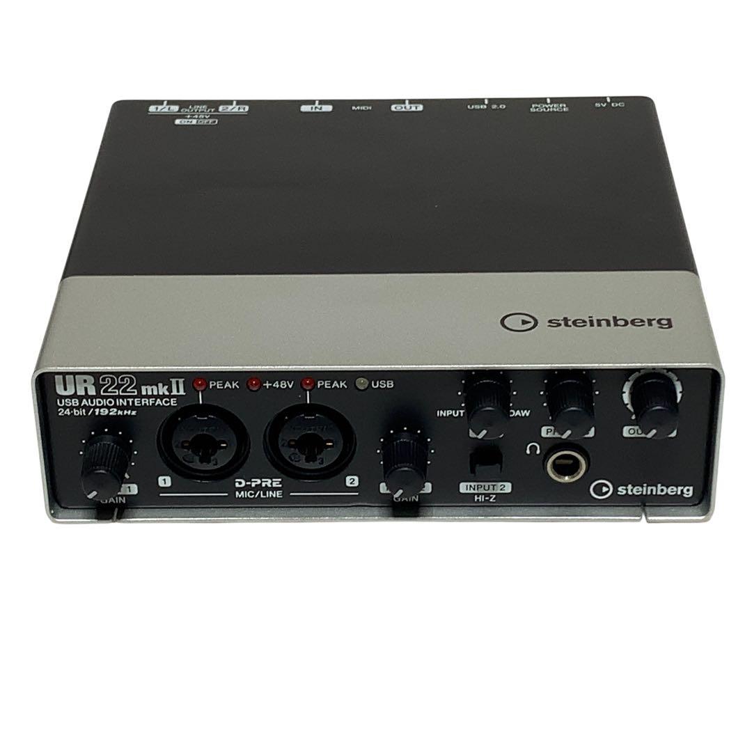 極上美品　steinberg オーディオインターフェース UR22mkII