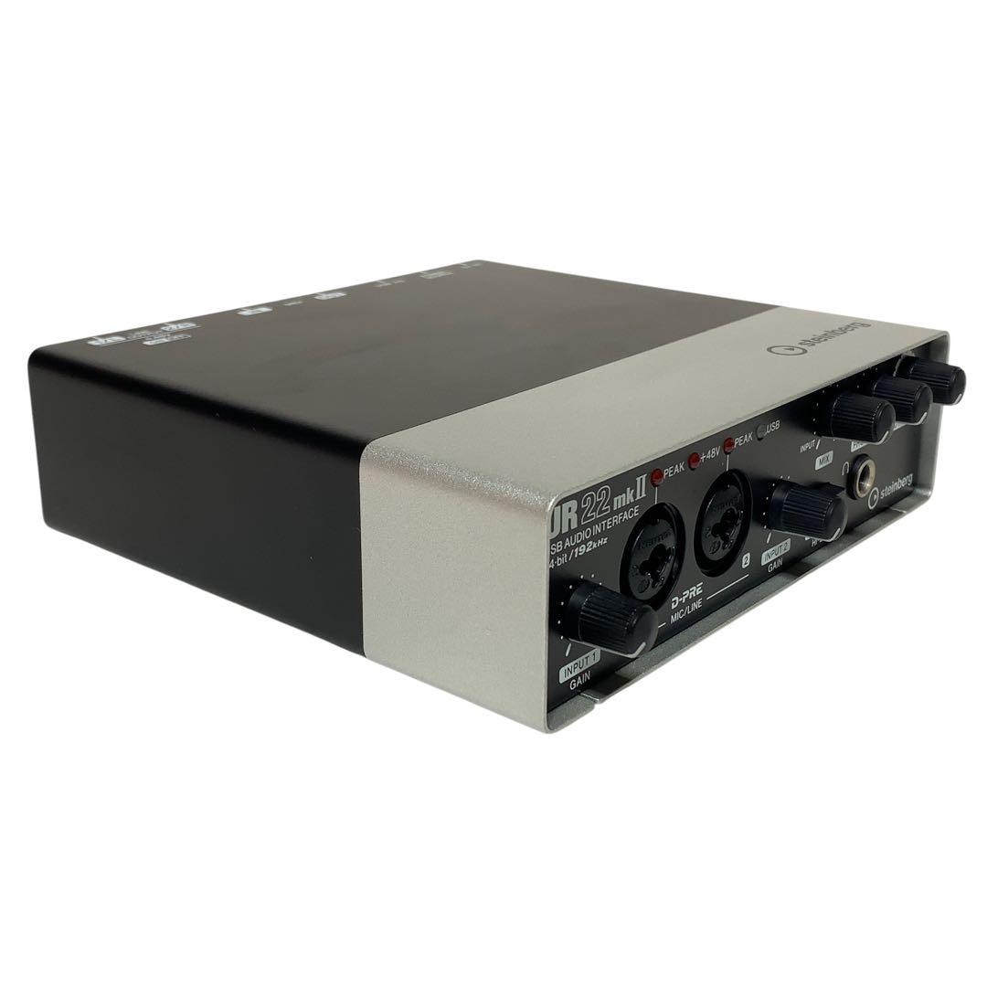 極上美品　steinberg オーディオインターフェース UR22mkII